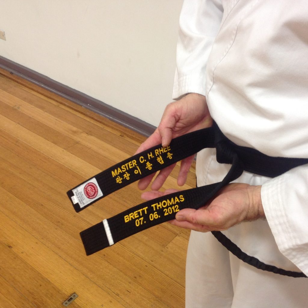 How to tie your Black belt