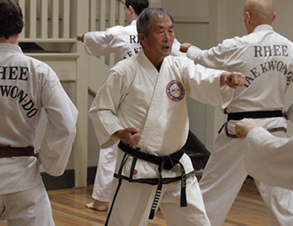 Self defence through the Art of TaeKwonDo - Master Rhee Chong Hyup